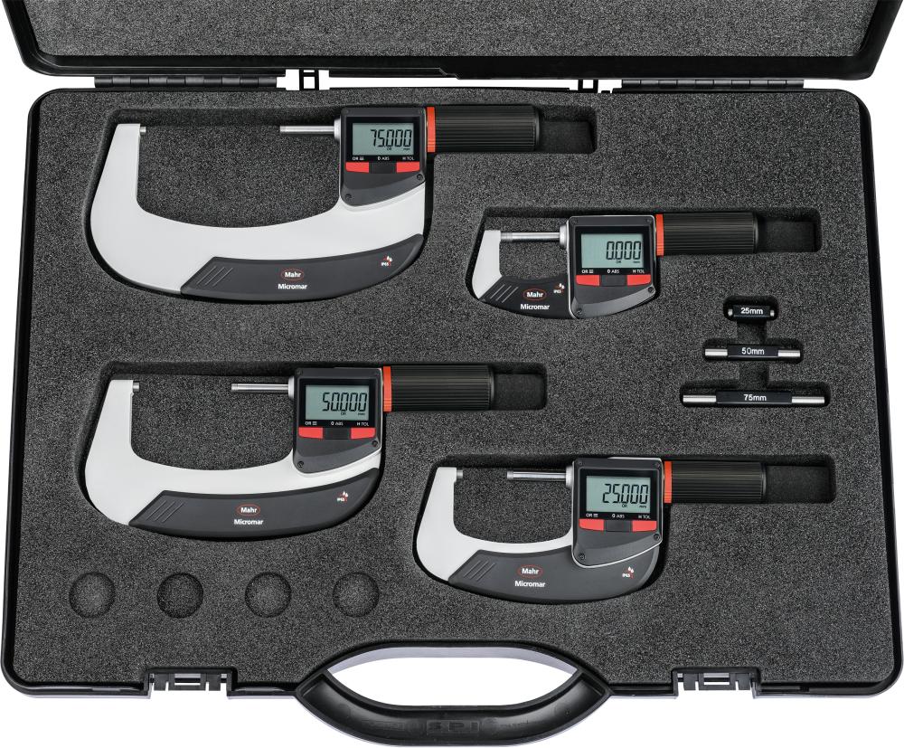 Dig.-Bügelmessschr.-Set MICROMAHR 40 EWRi-L IP65 0-100 mit Int.-Wireless MAHR Produktbild img1 L