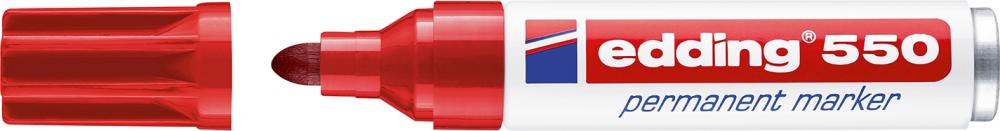 Permanentmarker 550 rot edding Produktbild img1 L