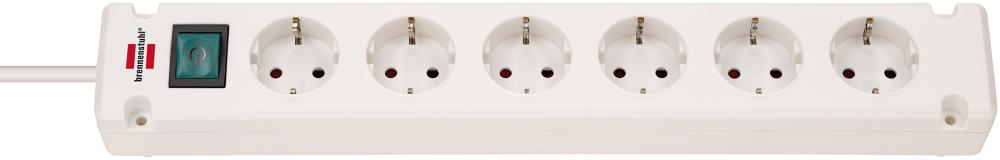 Bremounta 6fach weiß 3m DE Produktbild img1 L