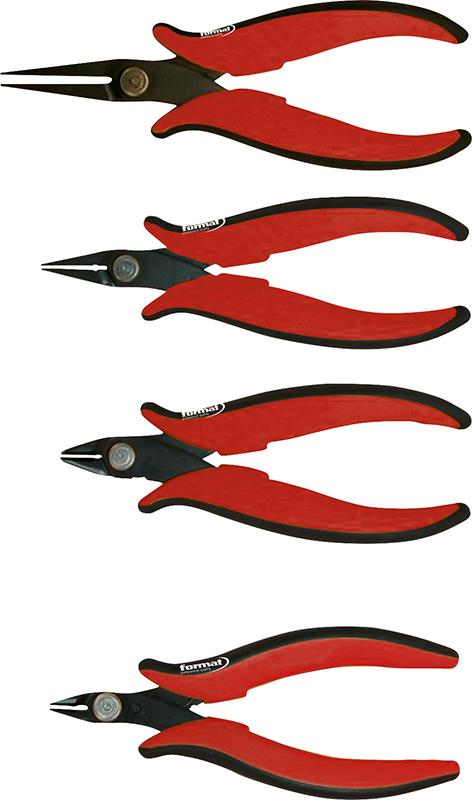 Elektronkzangen-Set 4-teilig FORMAT Produktbild img1 L