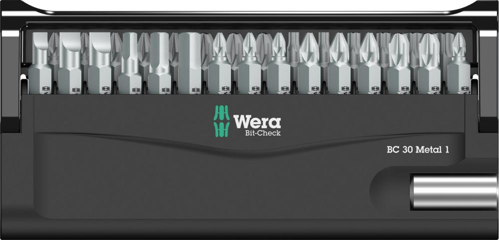 Bit-Satz Bit-Check 30 Metal 1 Wera Produktbild img1 L