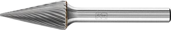 Frässtift HM Spitzkegelform 1225 3 6mm 12x25mm Pferd Produktbild img1 L