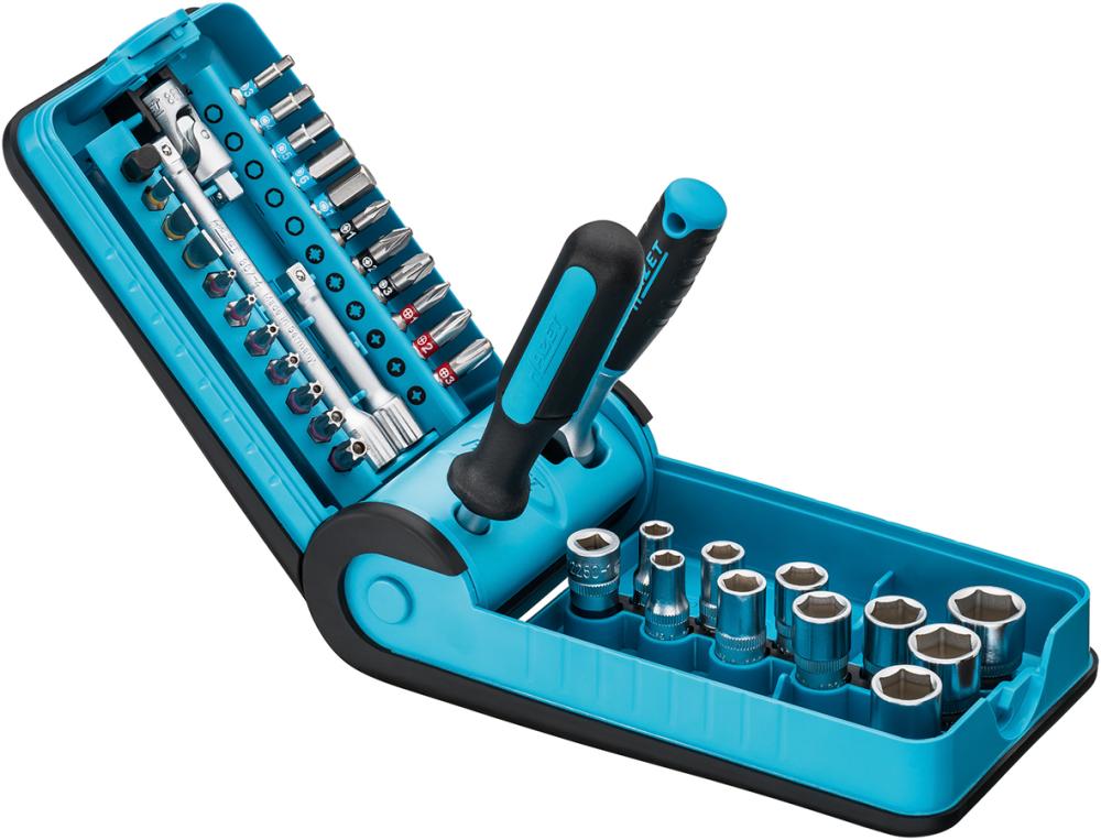 Steckschlüssel-Garnitur 1/4" 856-1HP 38-teilig Hazet Produktbild img1 L