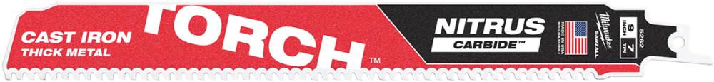 HM Säbelsägebatt Nitrus 230 x 7 mit Milwaukee VE à 1 Stück für Metall, HM-bestückt Produktbild img1 L