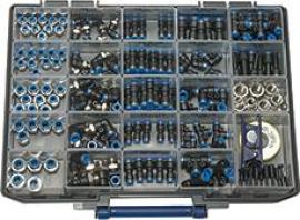 Schnellsteckverbinder-Sortiment, blaue Serie
