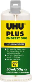 2-Komponentenepoxidkleber PLUS ENDFEST 300 Doppelkammer-Kartusche 50ml UHU Produktbild