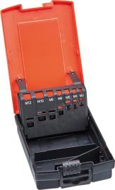 Maschinengewindebohrer-Kunststoffkassette, leer