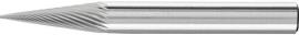 HM-Frässtift, Zahnung 5, Spitzkegelform SKM