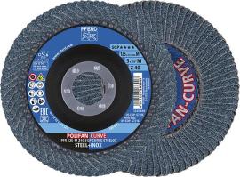 POLIFAN-Fächerschleifscheibe Z SGP CURVE STEELOX, Ø 125 mm