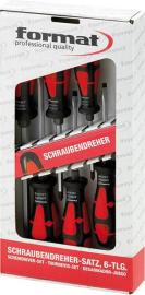 Schraubendreher-Satz für Schlitz/Kreuzschlitz PH, mit 6-kant-Klinge