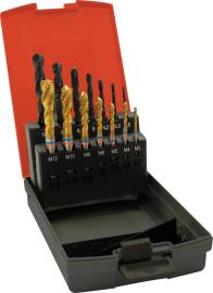 Grundloch-Maschinengewindebohrer-Satz, TANDEM, TiN