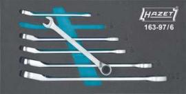 Werkzeugmodul Maulschlüssel mit Ringratsche, 6-teilig, Modul 1/3