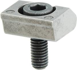 Spannklemme aus Werkzeugstahl, mit stumpfer Kante, Pitbull®