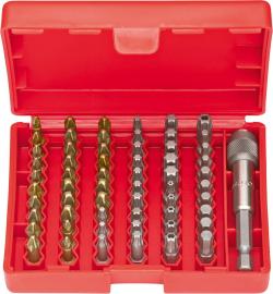 Bit-Sortiment, zähhart und extrahart, 61-teilig