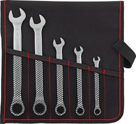 Maul-Ringratschenschlüssel-Satz, 5-teilig