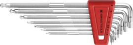 Winkelschraubendreher-Satz, 6-kant, lang, Kugelkopf, Nr. PB 3212 LH6