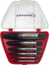 Schraubenausdreher-Satz Chrom-Vanadium 6-teilig Nummer 1-6 FORMAT Produktbild