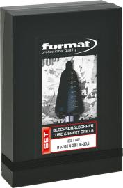 Blechschälbohrer-Satz, nachhaltig verpackt