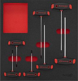 Werkzeugmodul Schraubendreher Innen-TORX®, 7-teilig, Modul 2/3