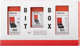 Metallbearbeitungssatz Bit Box 1/4"