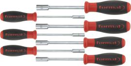 Steckschlüssel-Schraubendreher-Satz für 6-kant