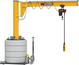 Mobiler Säulenschwenkkran Modell MOBILUS12-AS