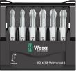 WERA Bit-Sortiment 1/4" PZ Universal 1 6-teilig im Bit-Check Produktbild img1 S