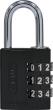 Zahlen-Hangschloss 144/30 schwarz Lock-Tag Produktbild