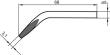 Lötspitze meißelförmig abgewinkelt 0032JD Ersa Produktbild img1 S