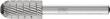 Frässtift HSS Walzenform C 1225 3 6mm 12x25mm Pferd Produktbild