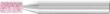 Korund-Schleifstift STEEL, Zylinderform, 6-mm-Schaft Produktbild