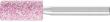 Schleifstift zylindrisch 1325 6 ADW 46 M 5V Pferd Produktbild