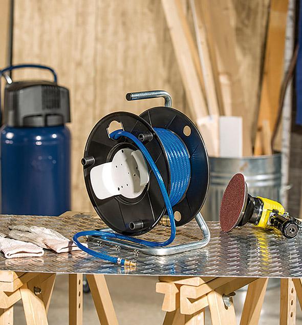 Druckluftschlauchtrommel Kunststoff 20m 6/12mm Brennenstuhl Produktbild img2 L