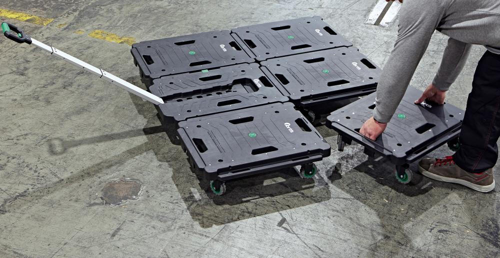 Allzweckroller 620x450mm, 137Kg Kst. 77mm, mit Griff FORTIS Produktbild img4 L