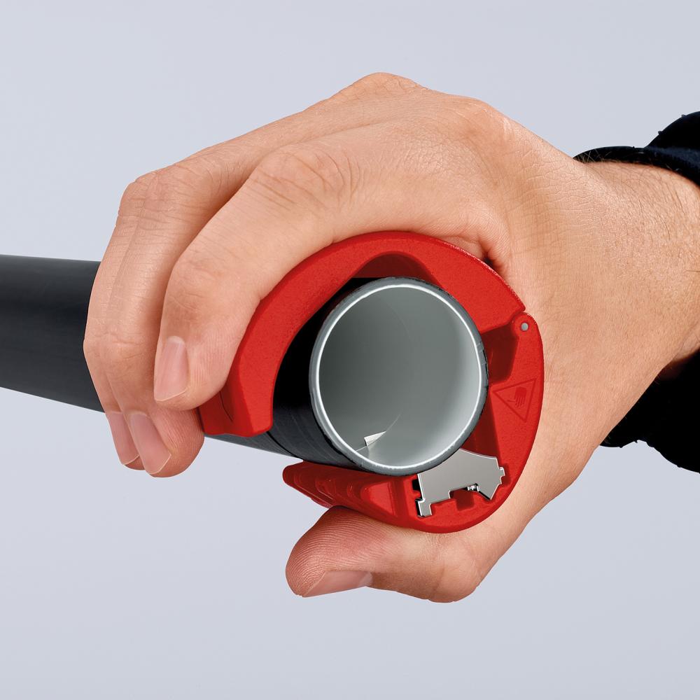 Kunststoffrohr-Schneider f.Rohre 20-50mm und Tropfhülsen KNIPEX Produktbild img16 L