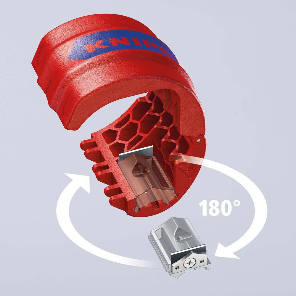 Kunststoffrohr-Schneider f.Rohre 20-50mm und Tropfhülsen KNIPEX Produktbild img15 L