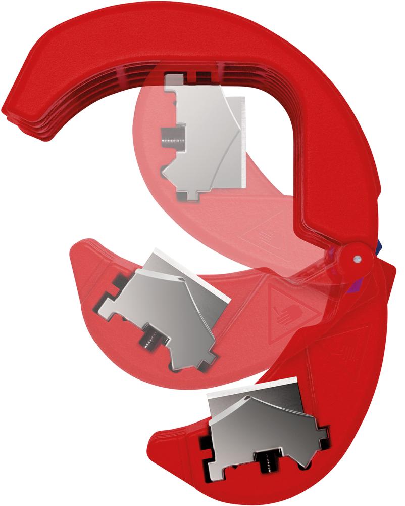 Kunststoffrohr-Schneider f.Rohre 20-50mm und Tropfhülsen KNIPEX Produktbild img13 L