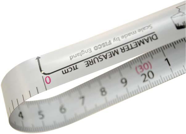 Taschenbandmaß Talmeter 2mx13mm weiß Hultafors Produktbild img4 L