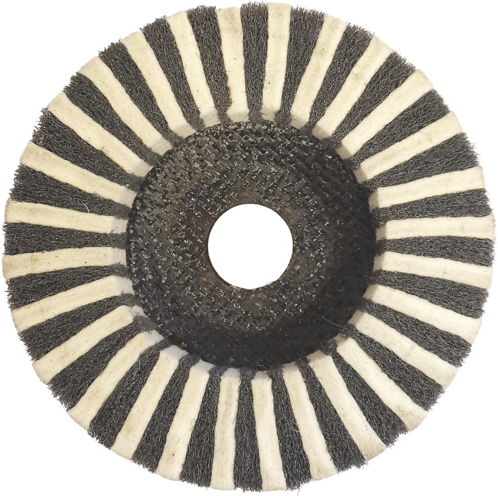 Fächersch. kombi 125mm Filz-SchleifVlies FORMAT Produktbild img2 L