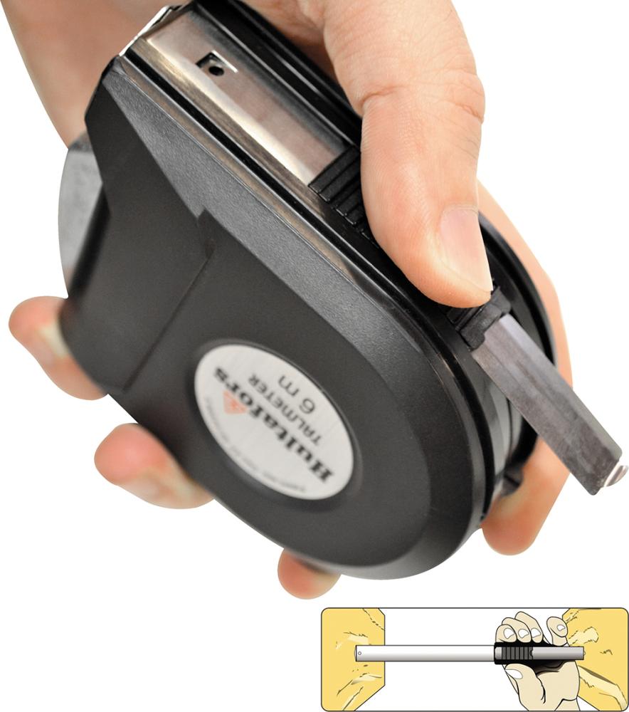 Taschenbandmaß Talmeter 6mx25mm weiß Hultafors Produktbild img4 L