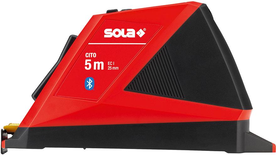 Taschenbandmaß CITO Digital Sola Gürteltasche Produktbild img2 L