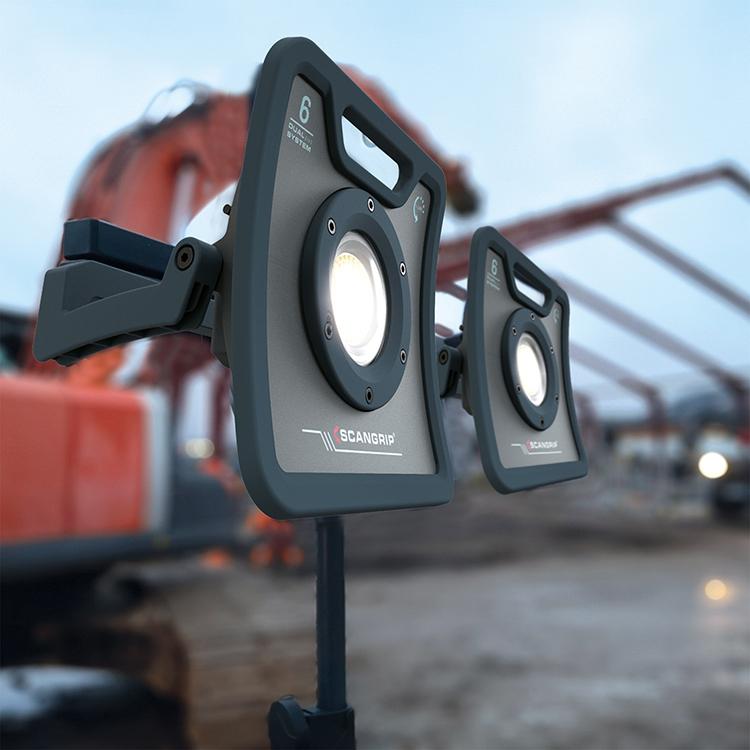 Arbeitsleuchte Dualsystem NOVA 6K C+R Fore Life 600-6000Lumen Scangrip Produktbild img7 L