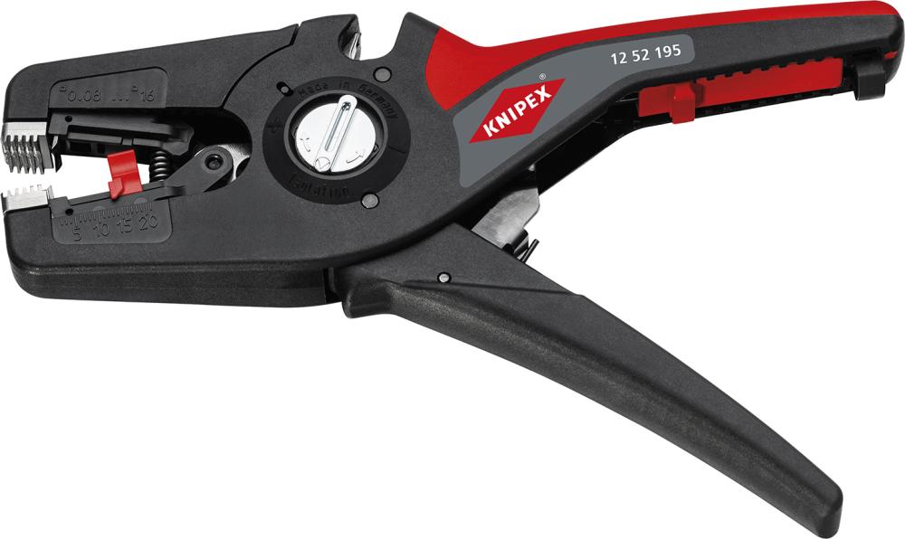 Automatik-Abisolierzange PreciStrip 16 12 52 195 KNIPEX Produktbild img2 L