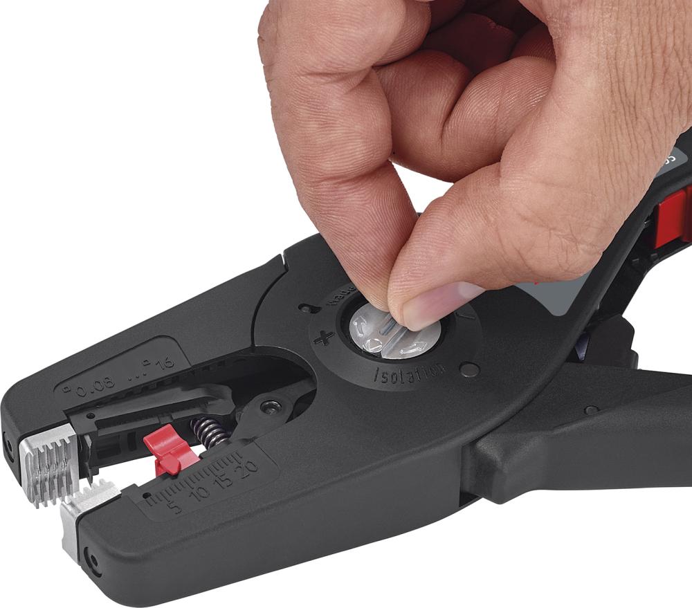 Automatik-Abisolierzange PreciStrip 16 12 52 195 KNIPEX Produktbild img3 L