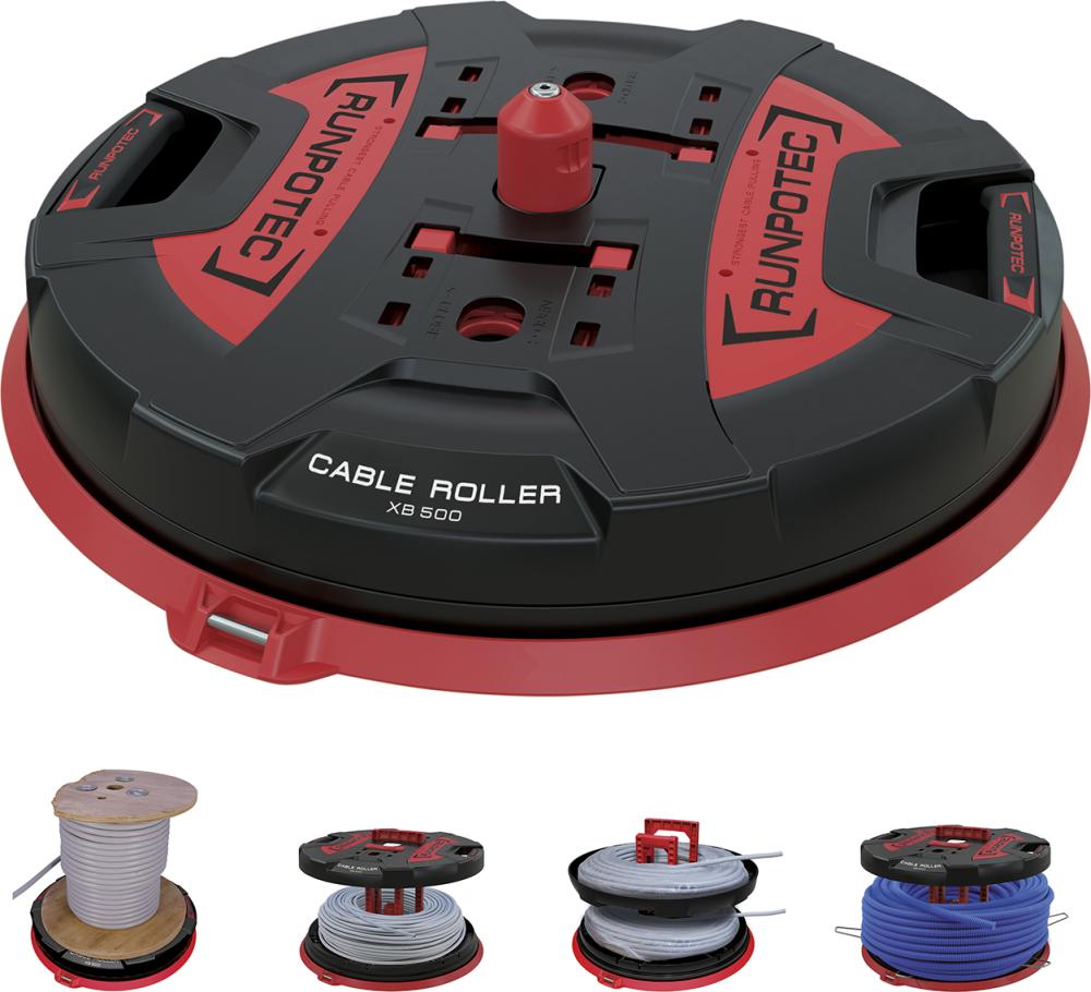 Kabeltrommelabroller X Board 500 Runpotec Produktbild img2 L
