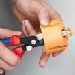 Elektroinstallationszangepoliert mit 2-Komponenten-Griffen 200mm KNIPEX Produktbild img2 S