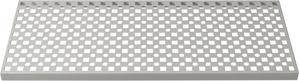 Einlegeboden gelocht für EN-Sicherheitsschrank hellgrau B1090xT420xH39 mm Produktbild img1 L