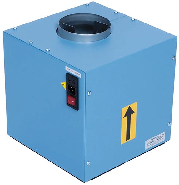 Ablüftgebläse ATEX für EN-Sicherheitsschrank Ø 125mm B350xT370XH500 mm Produktbild img3 L