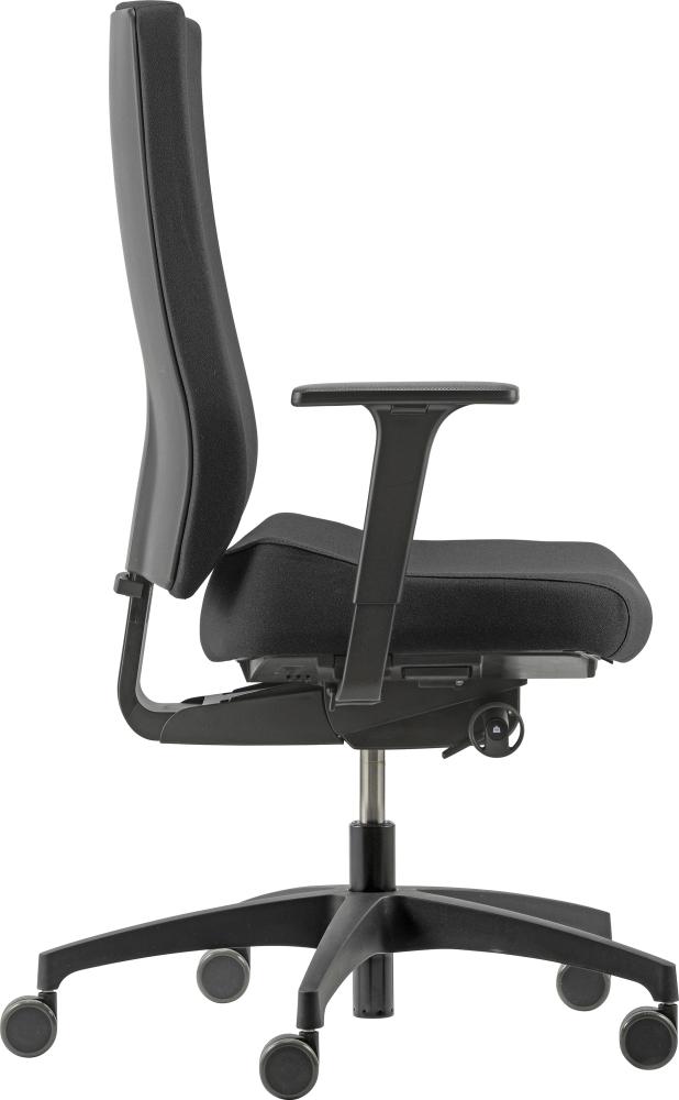 Drehstuhl Just evo operator schwarzschwarz Produktbild img2 L