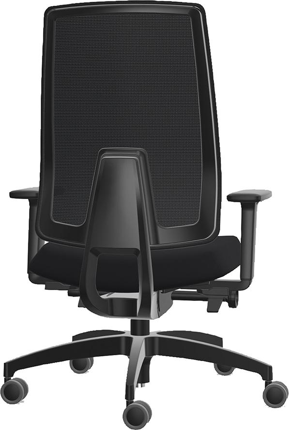 Drehstuhl Indeed mesh schwarz schwarz Produktbild img2 L